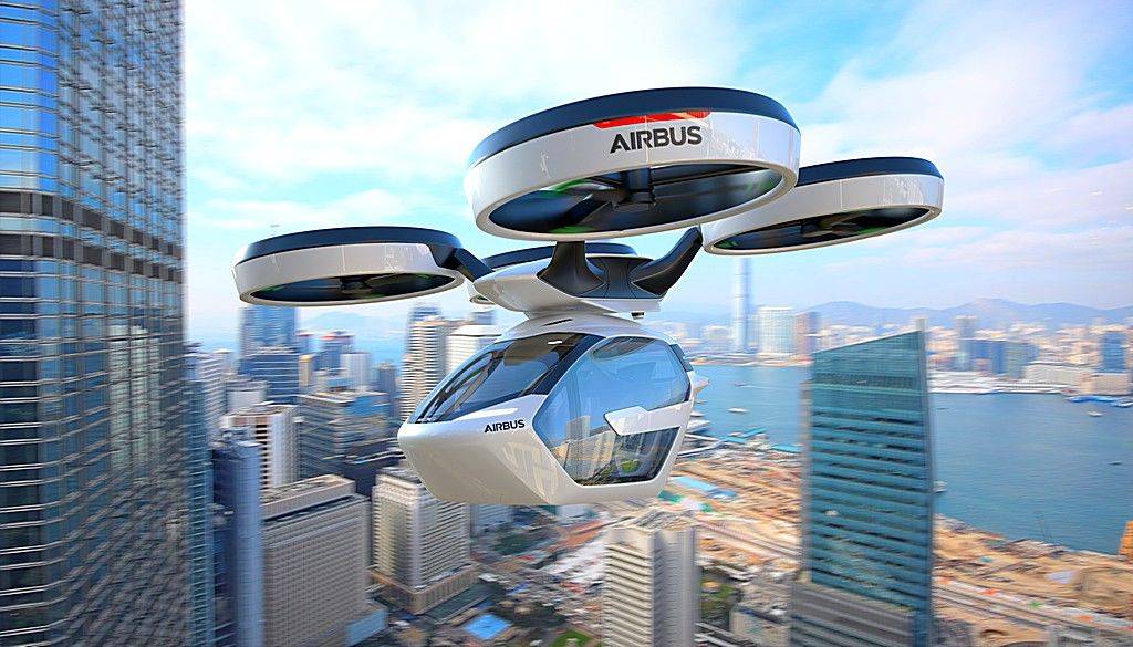 POPUP Italdesign Airbus in volo